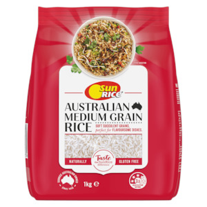 Rosemary: Rice Medium Grain Sunrice 1kg*