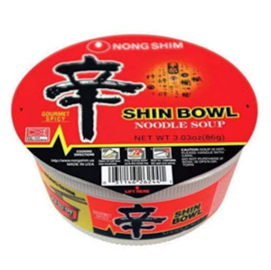 Rosemary: Noodle Shin bowl Nongshim 114g*