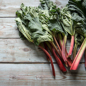 Rhubarb 350gm Tray NZ*