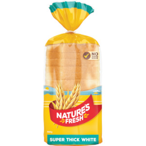Nature's Fresh White Super Thick Toast Bread 700g