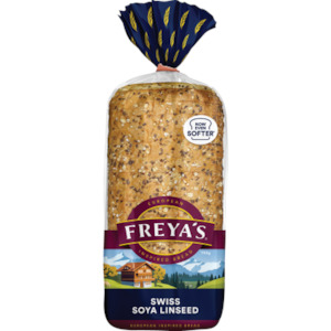 Eggs: Freya's Swiss Soya Linseed Bread 750g