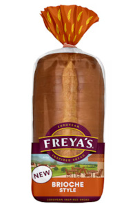 Freya's Brioche Style Toast Bread 600g