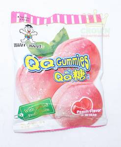 Snacks Sweets 1: Candy Want Want QQ Gummies Peach 70g*