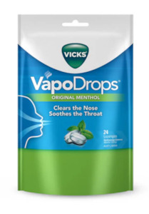 Lozenges Vicks Vapo Drops 24s