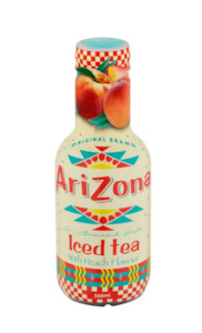 Tea Milk Drinks: Tea Ice Peach Arizona 500ml*