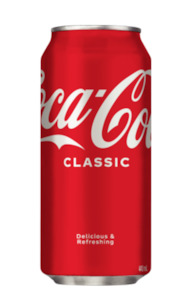 Soft Drinks Sports Drinks: Coke Classic Can 440ml*