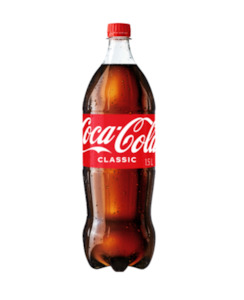 Soft Drinks Sports Drinks: Coke Classic 1.5L*