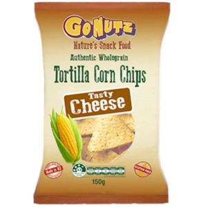 Chips Cheese Tortilla Corn Go Nuts 150g*