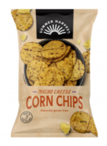 Chips Corn Summer Harvest Nacho Cheese 200g*