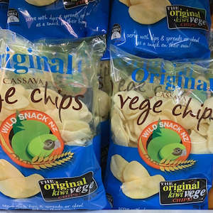 Chips: Chips Cassava Original Cassava Vege 100g*