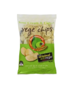 Chips: Chips Cassava Sour Cream & Chives Cassava Vege 100g*