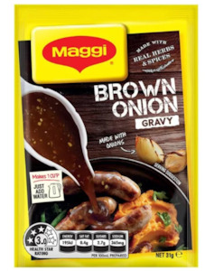 Gravies: Gravy Brown Onion Maggi 31g