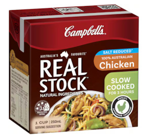 Campbell's Real Stock Salt Reduced Chicken Stock Liquid 250ml