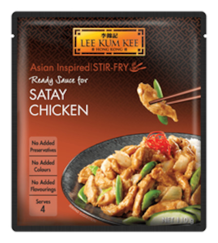 Stir Fry Sauces: Sauce Simmer Satay Chicken Lee Kum Kee 120g*