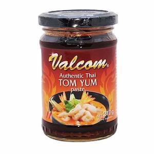 Curry Pastes Sauces: Paste Tom Yum Valcom 210g*