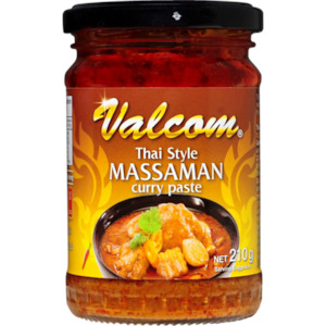 Paste Massaman Curry Valcom 210g*