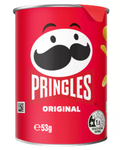 Groceries: Chips Pringles Original 53g