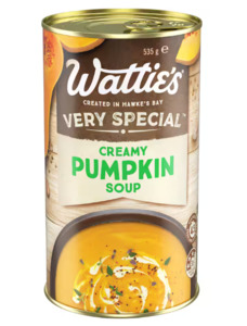 Groceries: Soup Creamy Pumpkin Watties 535g