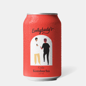 Kombucha Everybodys Cola 330ml