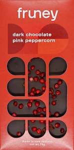 Chocolate Bars: Dark Chocolate & Pink Peppercorn Bar