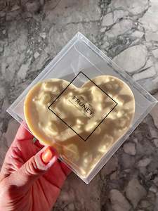 chocolate bar: Lemon meringue Heart