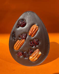 Dark pecan cranberry Easter Egg