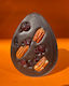 Dark pecan cranberry Easter Egg