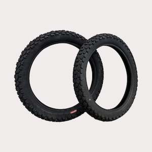Battery: Kenda K270B Dual Sport Tyres