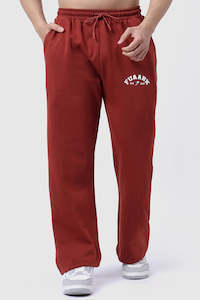 Mens Joggers Track Pants: Laidback Relaxed Pants Rust