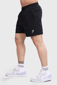 Gym Shorts Men: Thread Shorts Black