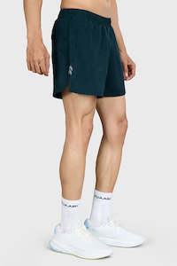 Gym Shorts Men: Pulse 4" Running Shorts Deep Green