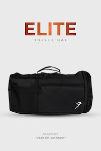 All Black: Elite Duffle Bag Black