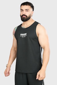 Gym Oversized Tshirts Men: Drip Oversized Tank Olive