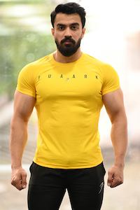 Final Sale: Checks T-shirt Yellow