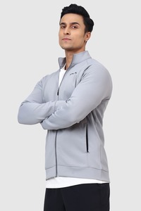 Mens Joggers Track Pants: Ontrack Jackets Light Grey