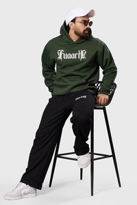 Hoodies Jackets: Brookline Oversized Hoodie Olive