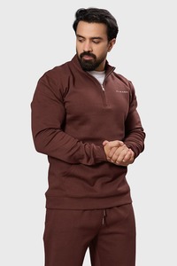 Sweatshirts Pullovers: Eclipse Pullover Brown