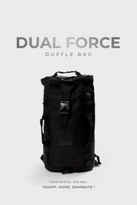 Dual Force Hybrid Bag Black