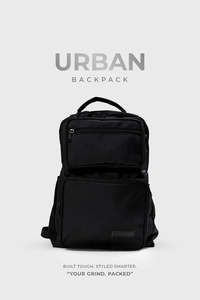 All Black: Urban Backpack Black