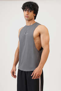 Fortis Deep Arm Tank Grey