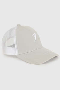 Urban Trucker cap Light Grey /White