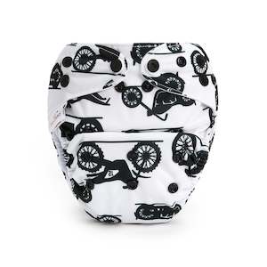 SWIMS: Fudgey SWIMS™ Swim Nappy - Motorbikes