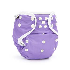 Fudgey Originals Cloth Nappy: Fudgey ORIGINALS 3'n'1 - Lavender