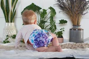Fudgey Originals Cloth Nappy: Fudgey ORIGINALS 3'n'1 - Ficus Botanical