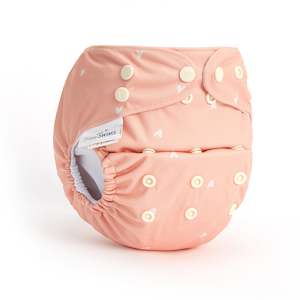 Trim Fit Nappy: Fudgey TRIMS™ 2.0 Pocket Nappy - Little Hearts