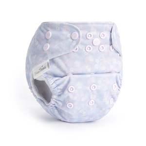Trim Fit Nappy: Fudgey TRIMS™ 2.0 Pocket Nappy - Barely There Floral