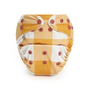 Fudgey SWIMS™ Swim Nappy - Golden Gingham