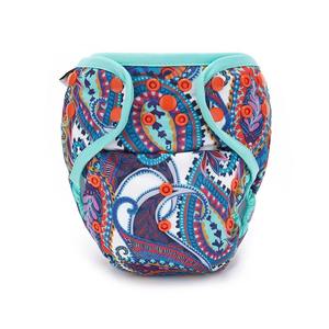 Fudgey Originals Cloth Nappy: Fudgey ORIGINALS 3'n'1 - Paisley