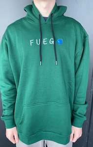 Fuego World Dark Green Hoodie