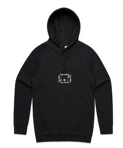 Fuego Collection Hoodies: ABC 123 Black Hoodie